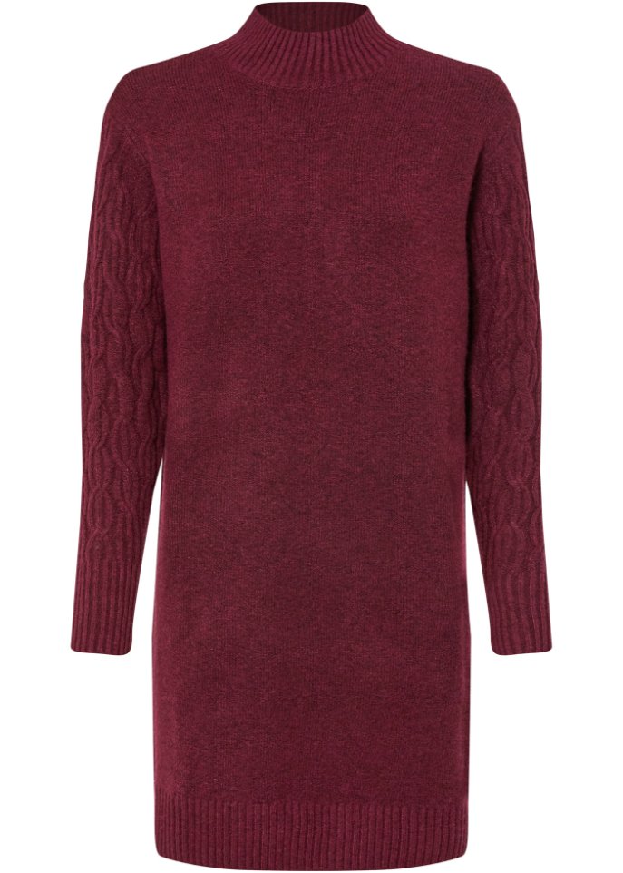 Strickkleid mit Wollanteil
