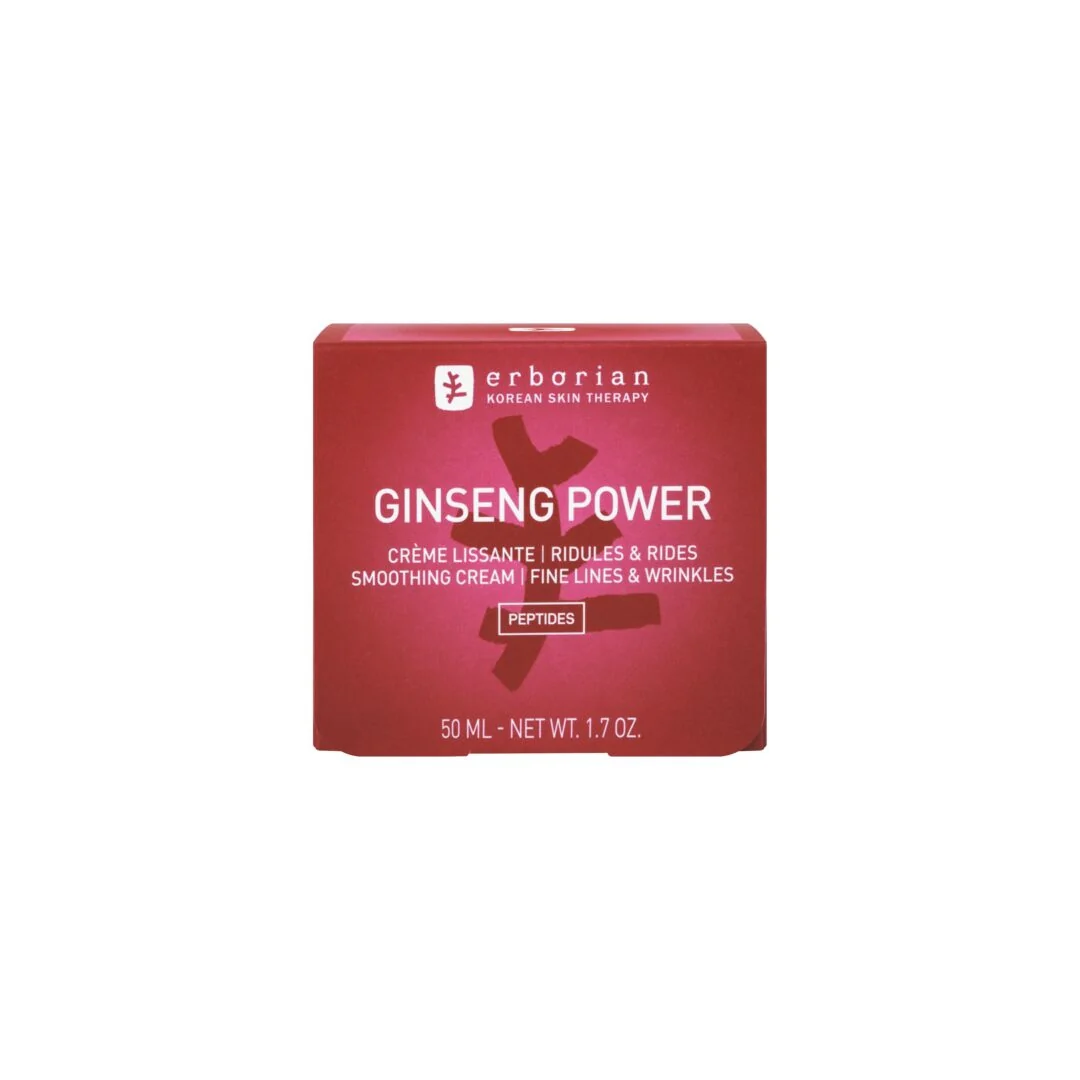 Crema de Ginseng Power - Crema de día antiarrugas, Crema de día reafirmante