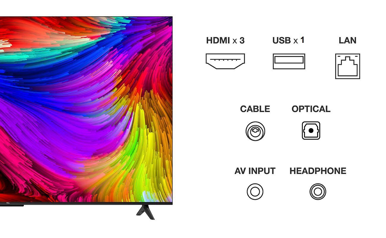 TCL 55RP630X1 LED-Fernseher (139 cm/55 Zoll, 4K Ultra HD, Smart-TV, Roku TV, HDR, HDR10, Dolby Vision, Game Master, HDMI 2.1)