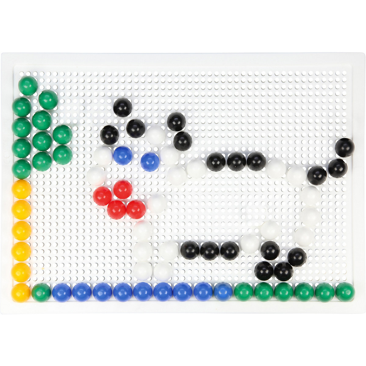 Mosaik Set color, 15 mm, 120 Stecker