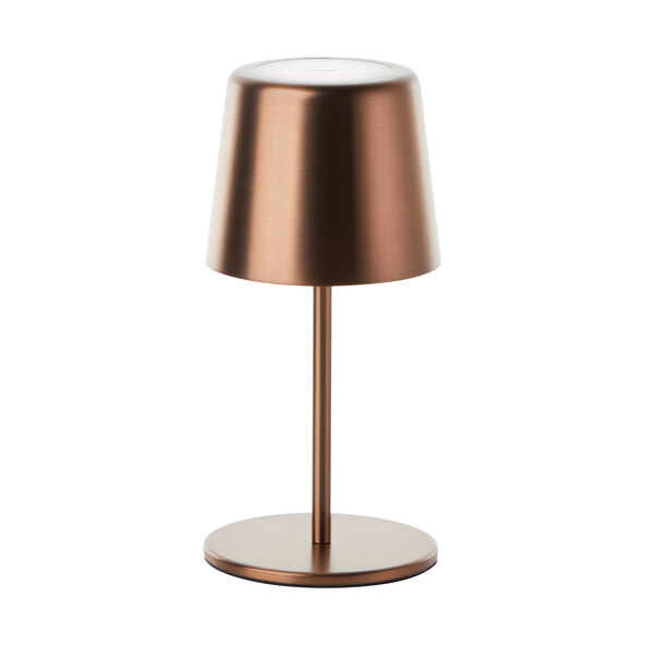 LED-Akku-Tischleuchte Lia Deluxe, bronze gebürstet