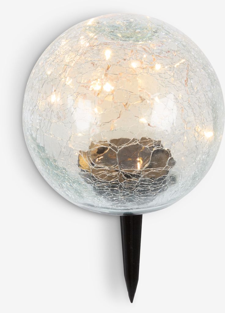 HAVVALE Lampa solarna HAVVALE Ø15xH25cm przezroczysta