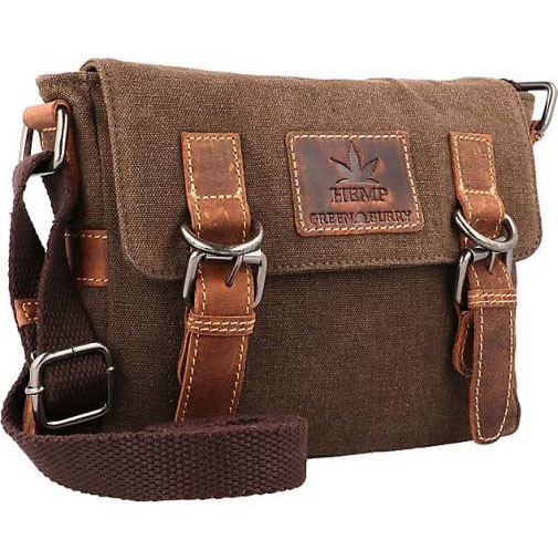 Greenburry Vintage Hemp Umhängetasche 22 cm