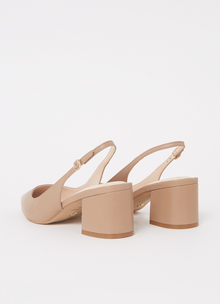 Pantofi cu toc din piele Dune London Compelled