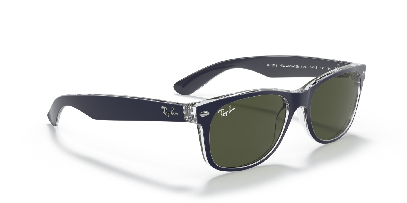 NEW WAYFARER BICOLOR - Opaco Blu Verde