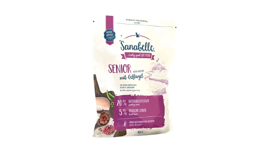 Sanabelle Katzentrockenfutter Senior 400 g 400 g
