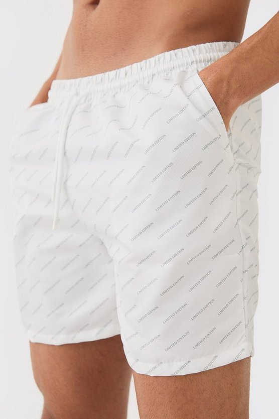 Mittellange Limited Edition Badehose