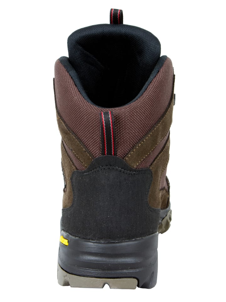 GUGGEN MOUNTAIN Wanderstiefel Uni in Braun günstig kaufen
