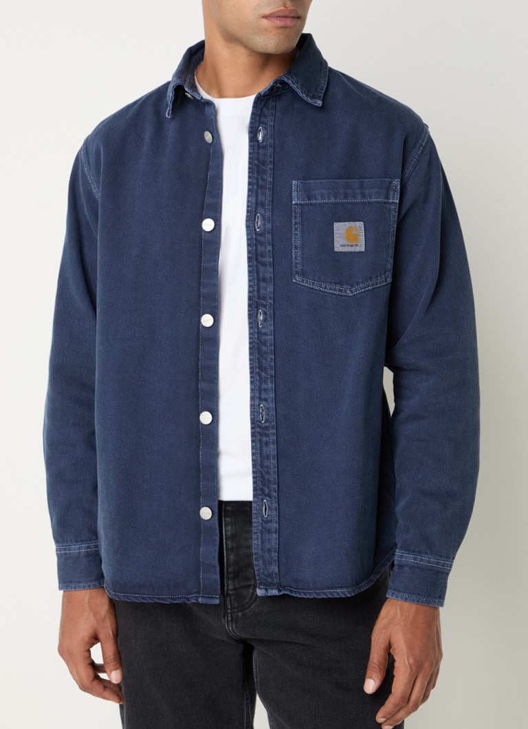 Carhartt WIP George -farkkupaita, normaali istuvuus, rintataskulla