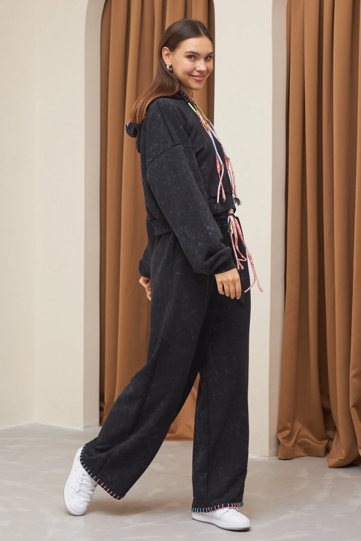 Laluvia  Zweiteiler - Grau - Regular Fit