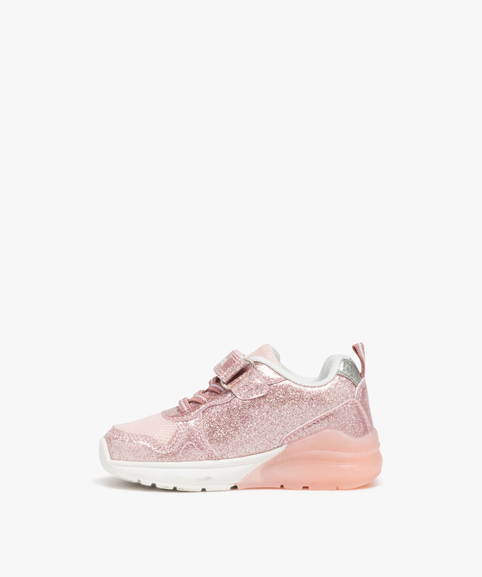 Baskets bébé fille à paillettes - Pat Patrouille rose | GEMO