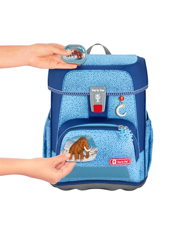 Step by Step Ranzen-Zubehör-Set MAGIC MAGS in Ice Mammoth Odo günstig kaufen onesize