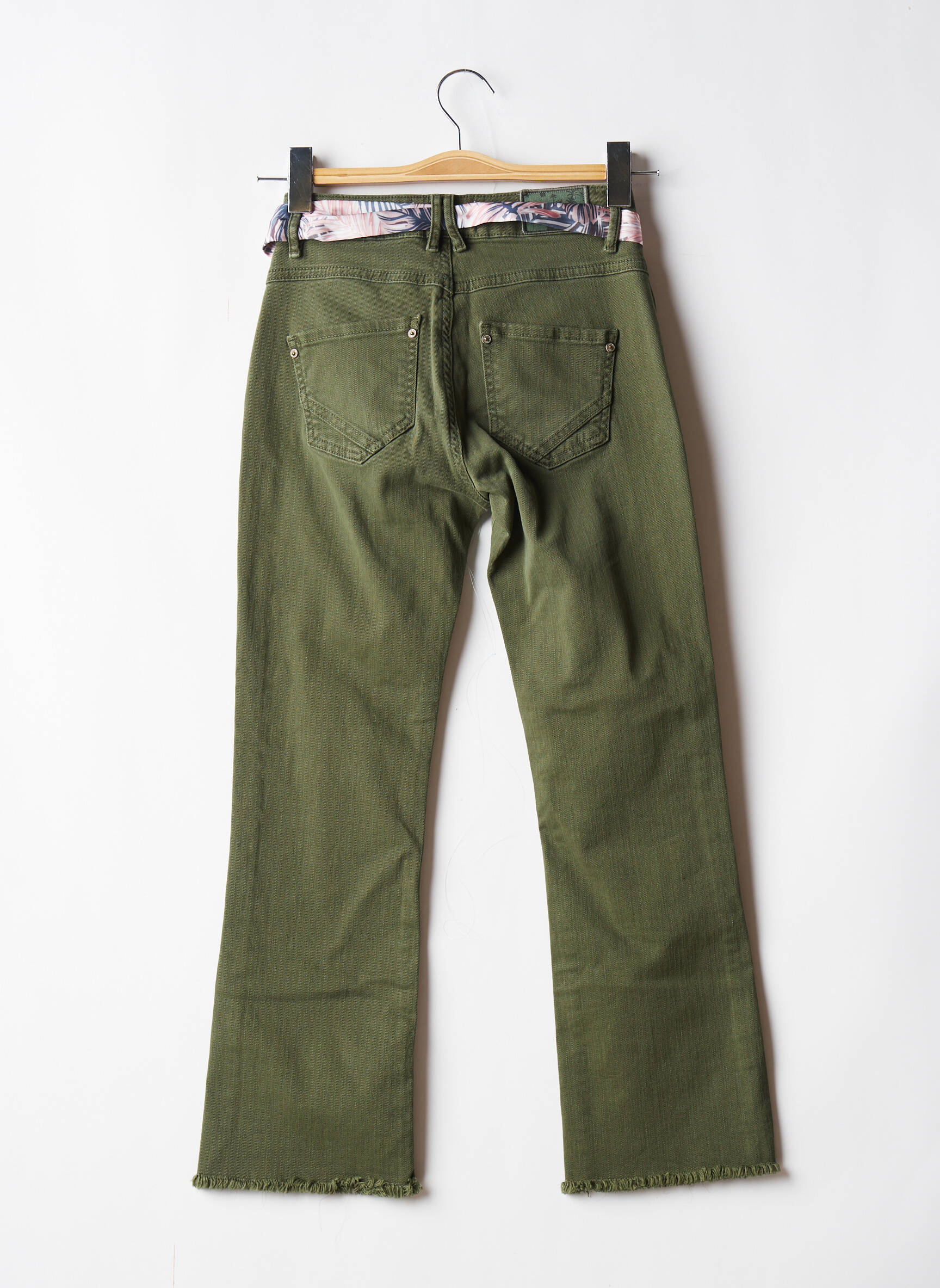 Freeman T Porter Jeans Bootcut Femme couleur vert