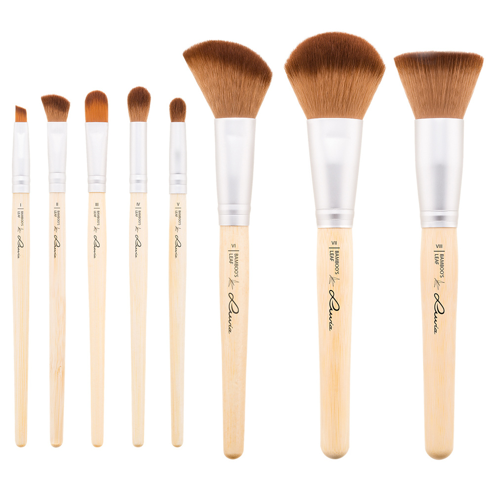 luvia Bamboo's Leaf Kit de Pinceaux de Maquillage