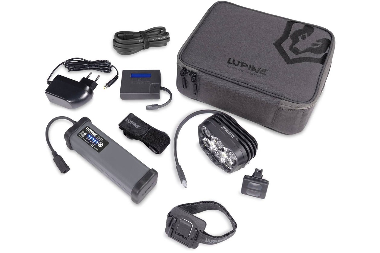 Lupine Alpha Helmlampe 6.9 Ah SmartCore Akku Bluetooth