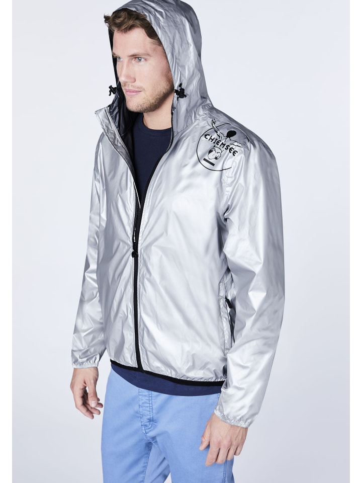 Chiemsee Regenjacke in Silberfarben günstig kaufen