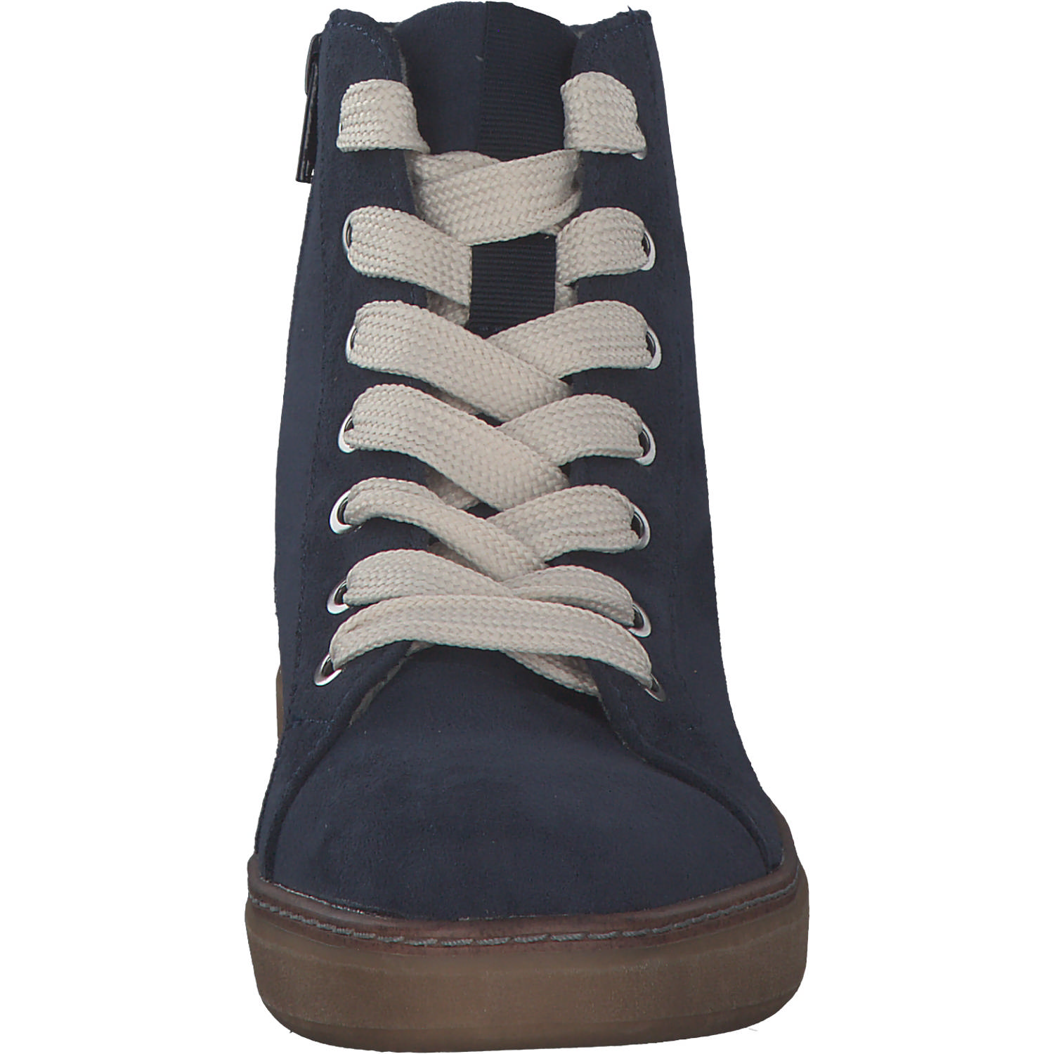 Jana Shoes 25280, Stiefeletten, Damen, Blau/beige