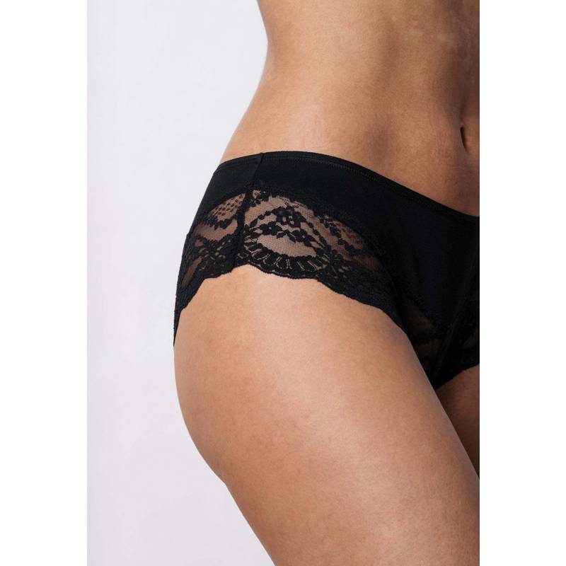 Snocks Hipster mit Spitze aus Bio-Baumwolle Unterhose Damen