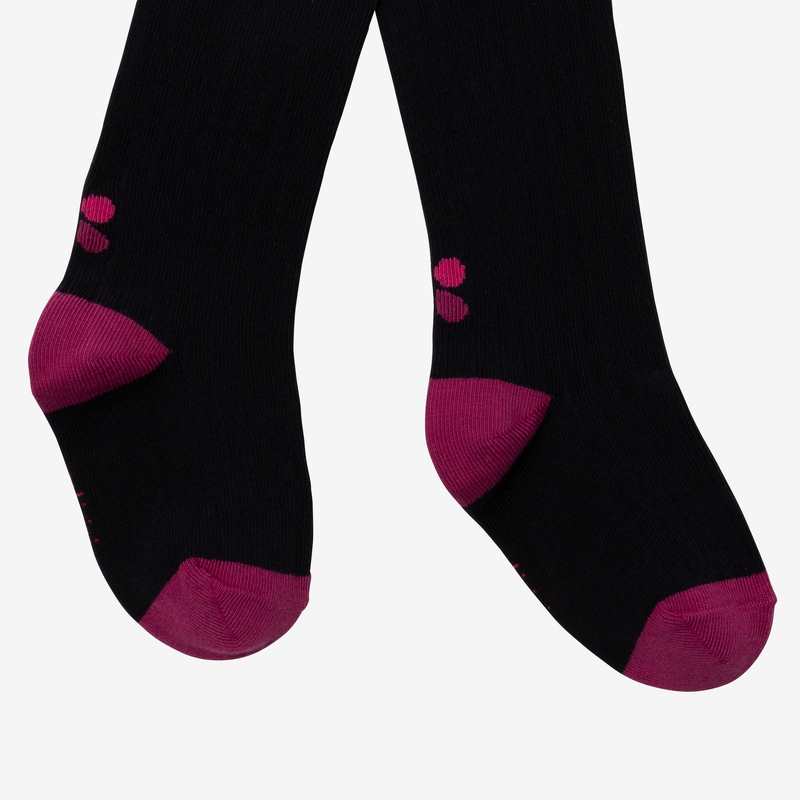 Collants bébé fille marine côtelé bleus Catimini