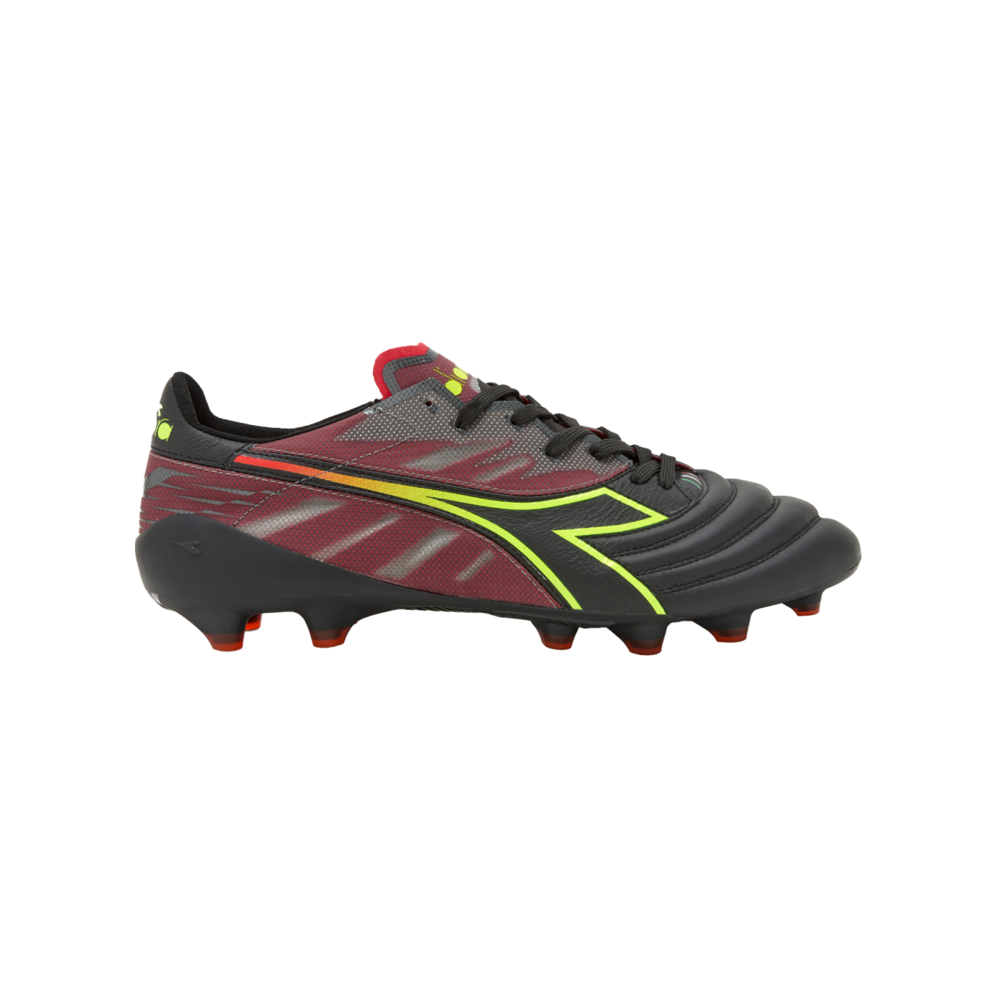 Diadora Brasil Elite Veloce Made in Italy FG Schwarz FD0136