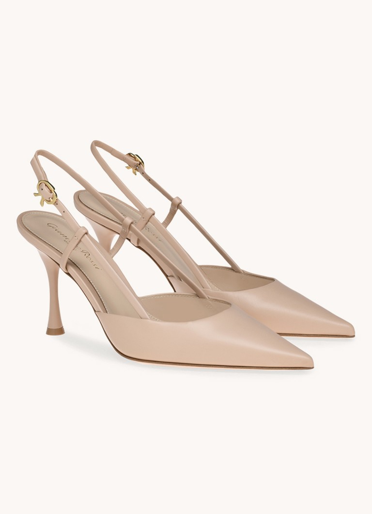 Τζάκετ Gianvito Rossi Ascent Slingback από δέρμα μοσχαριού