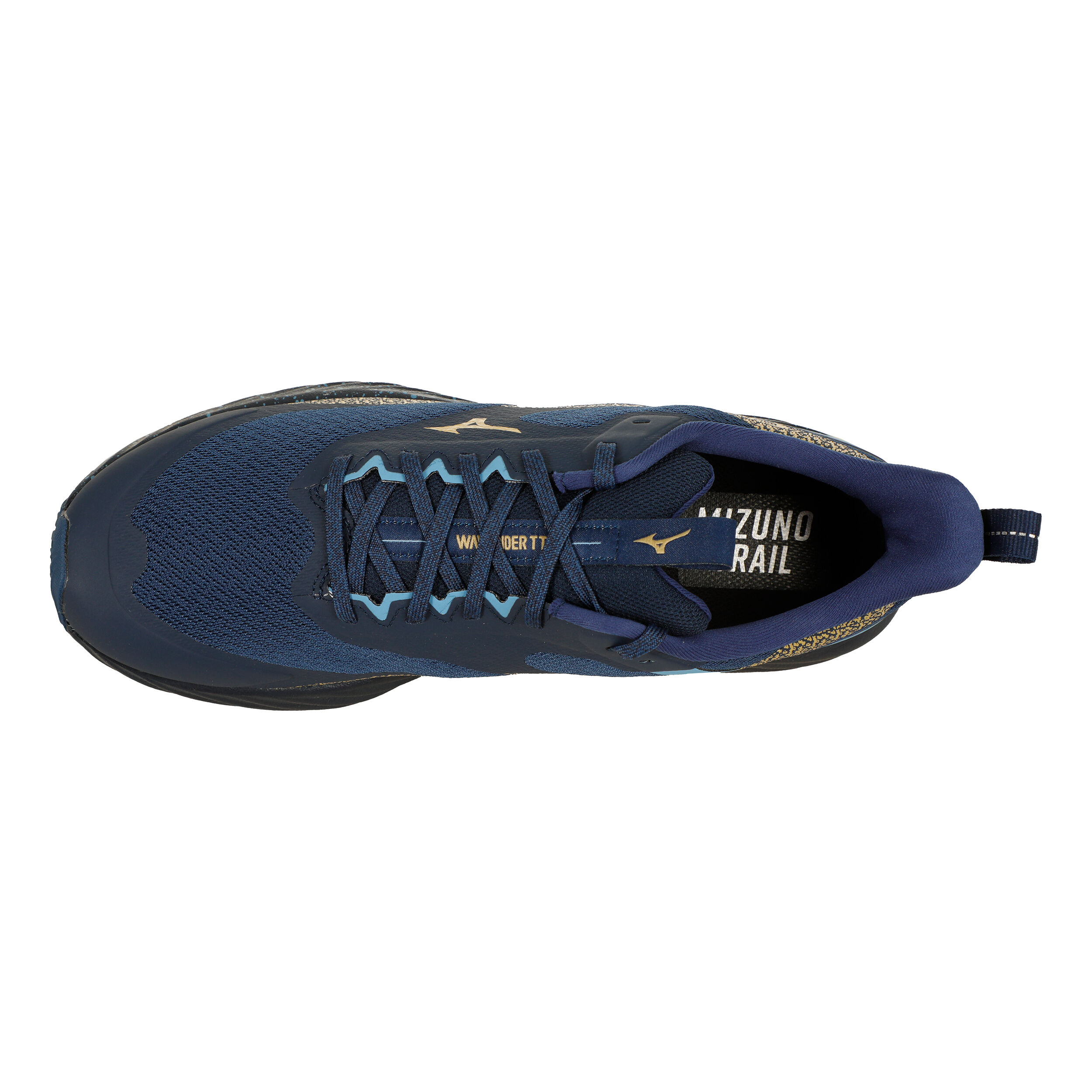 Wave Rider TT 2 Trailschuh Herren - Blau, Gold