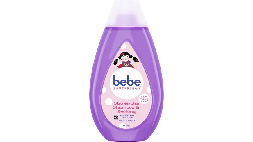 bebe ZARTPFLEGE Stärkendes Shampoo & Spülung 300 ml