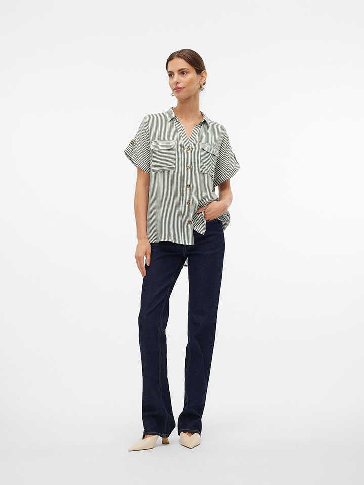 Vero Moda Bluse in Grün günstig kaufen