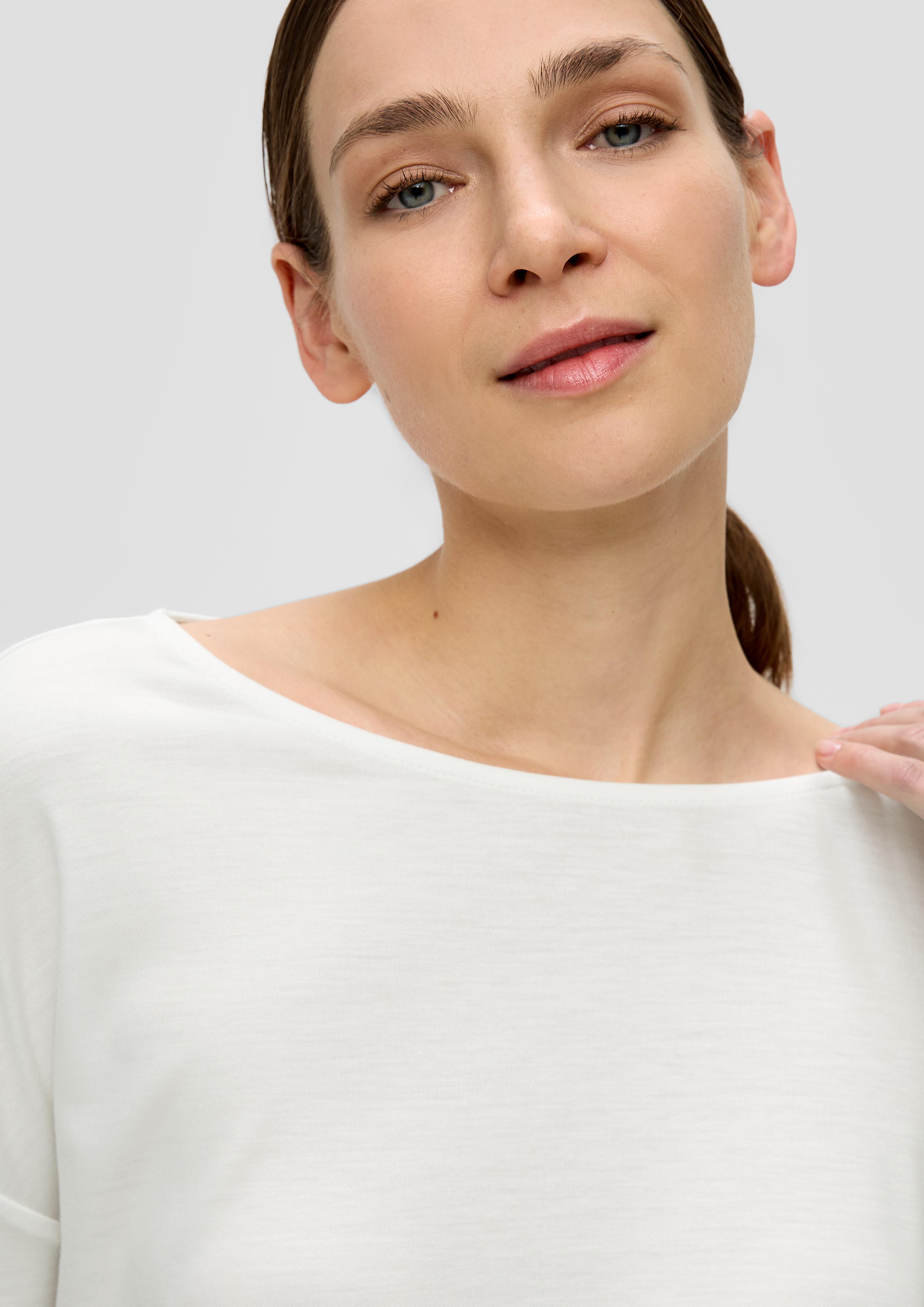 Langarmshirt mit überschnittenen Schultern  2146006-0200