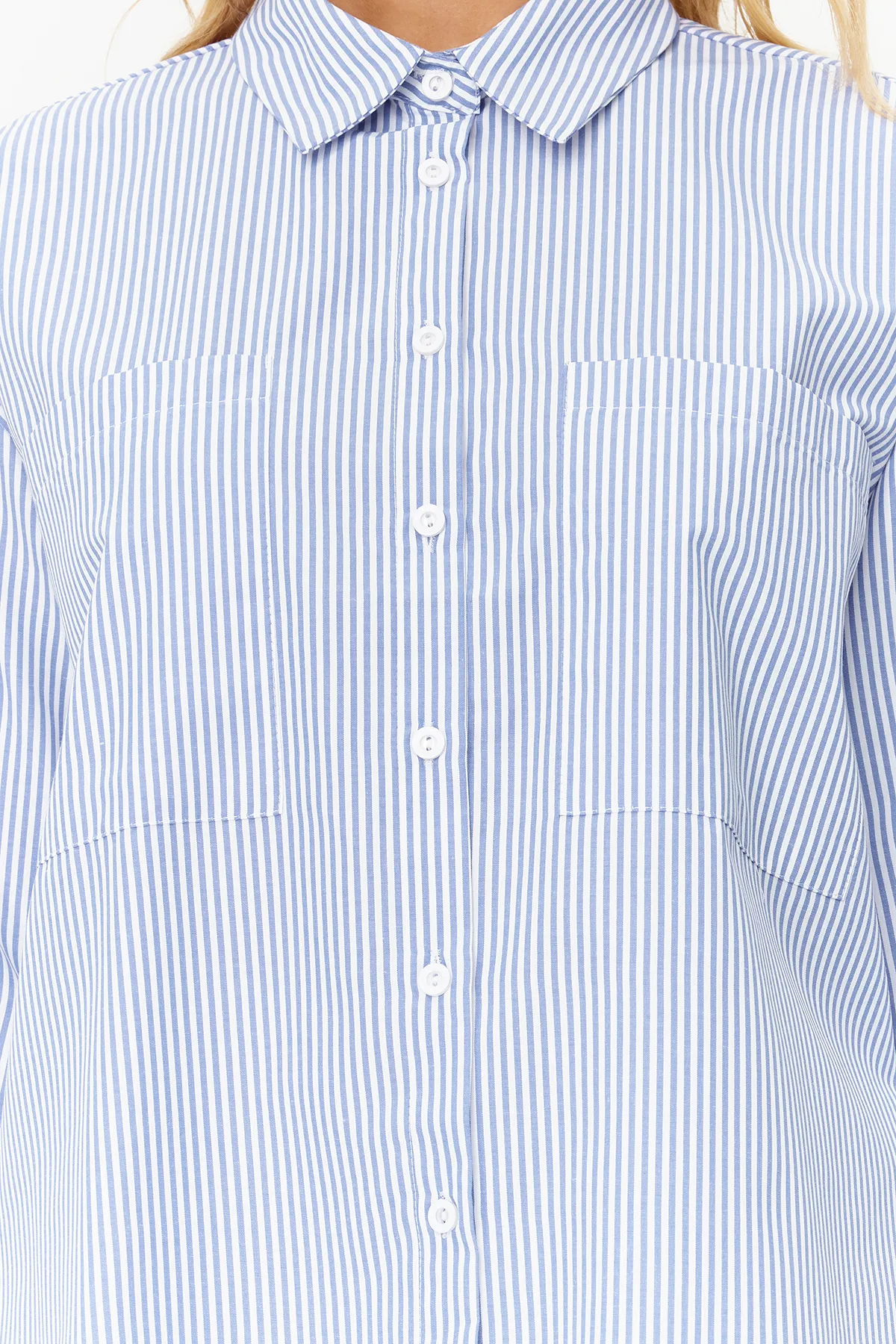 Trendyol Collection  Hemd - Dunkelblau - Oversized