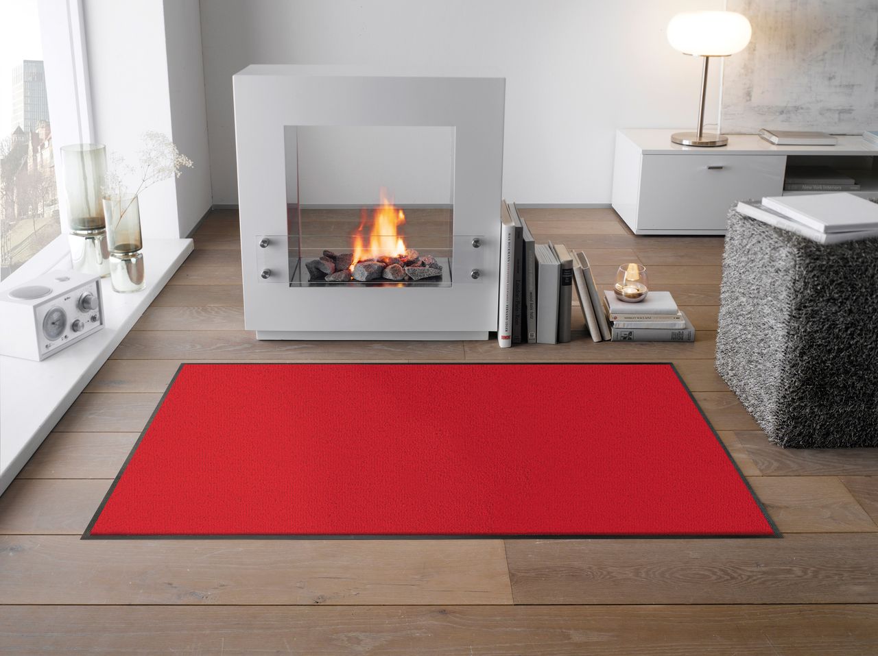 Fuma Rutschfeste Fußmatte Scarlet 120 x 75 cm