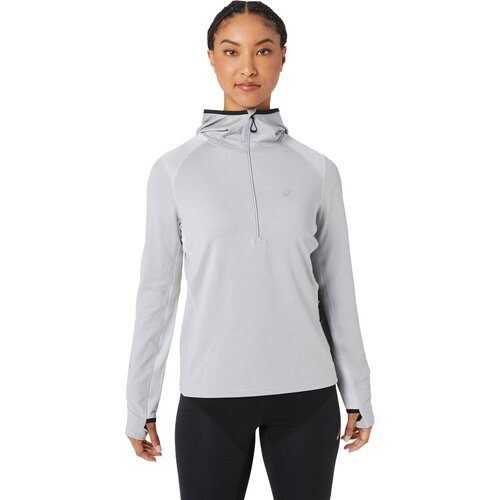 DAMEN T-SHIRT WINTER RUN LS HOODIE