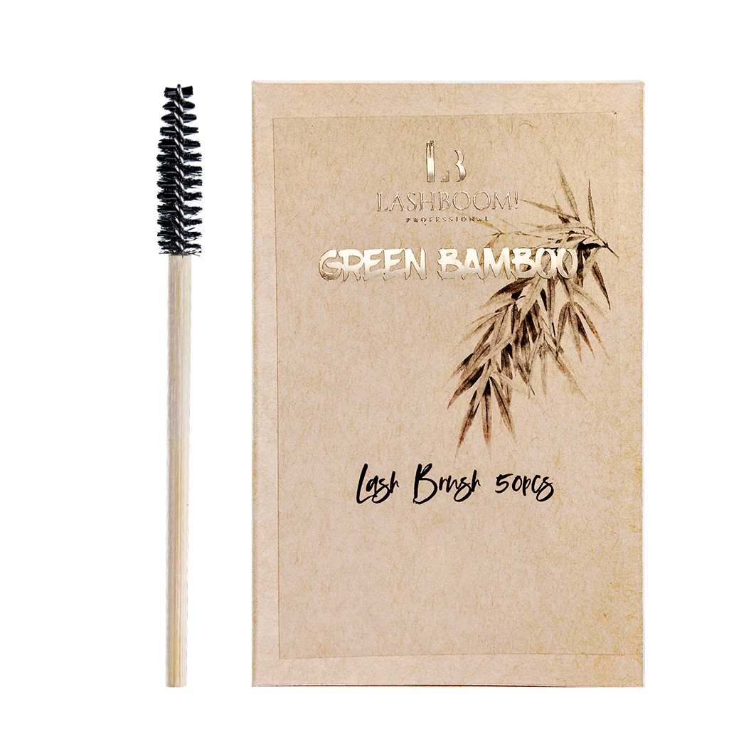 Green Bamboo Lash Brush