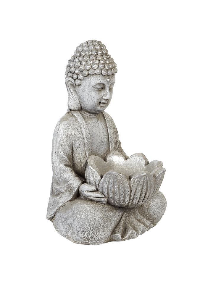 Beliani Gartenfigur MONTCEL in Grau - (W) 27 x (H) 44 x (L) 23 cm günstig kaufen onesize
