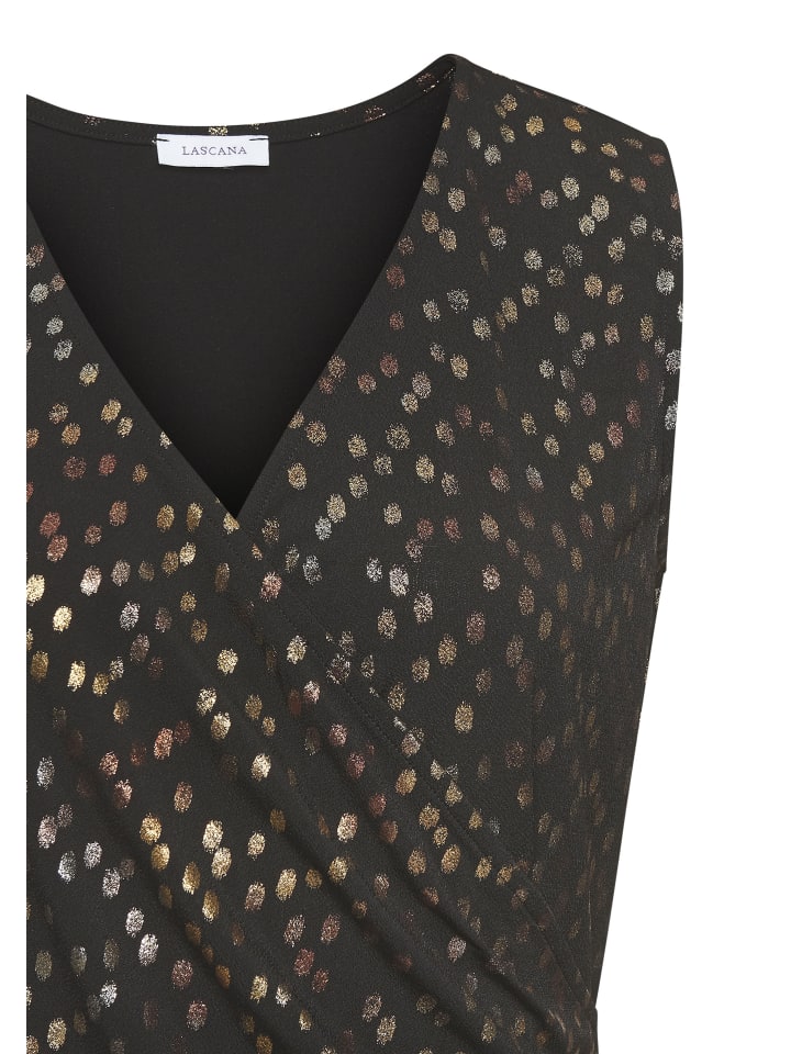 LASCANA Tanktop in schwarz-gold-bedruckt günstig kaufen