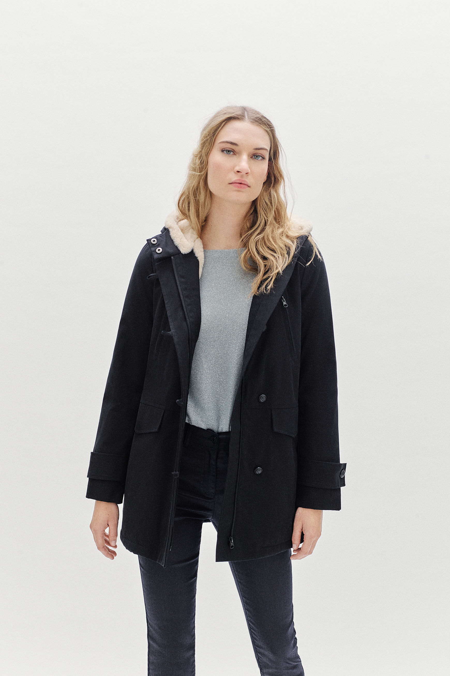 parka electra noir femme
