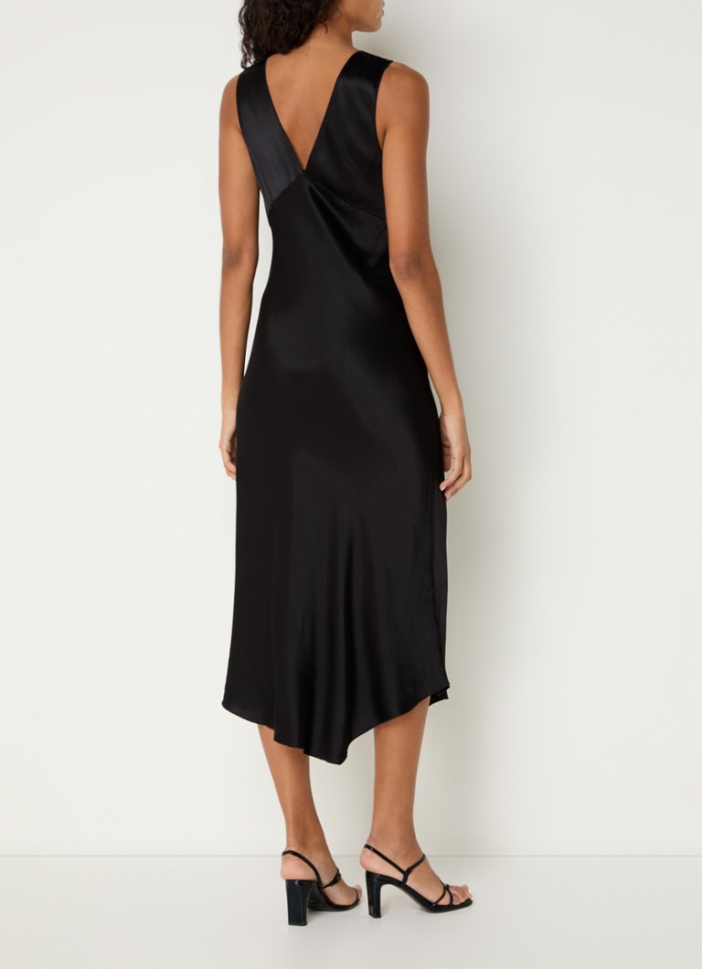 Rails Monique satin dress with slit