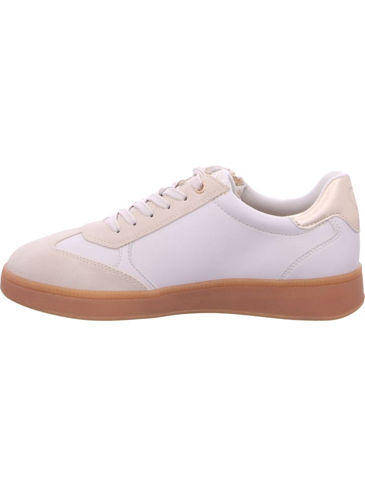 Marco Tozzi Schnürhalbschuh in beige günstig kaufen