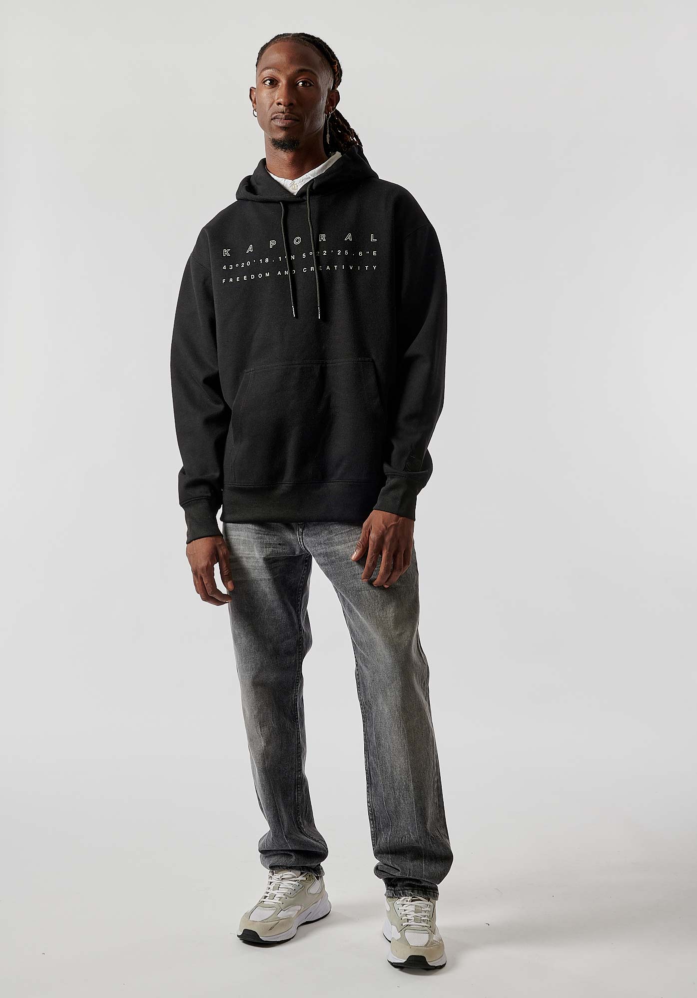 RUIZ   Sweat noir homme