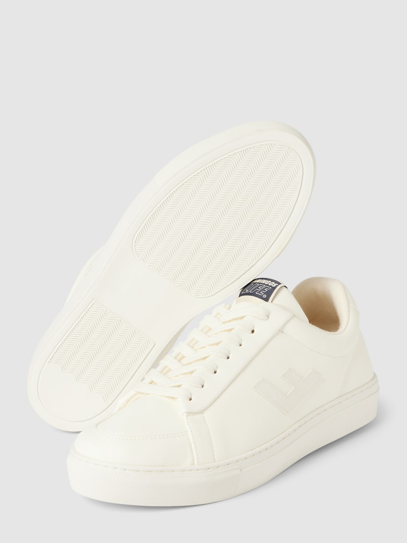 Sneaker mit Label-Detail Modell 'Classic 70s' in weiß