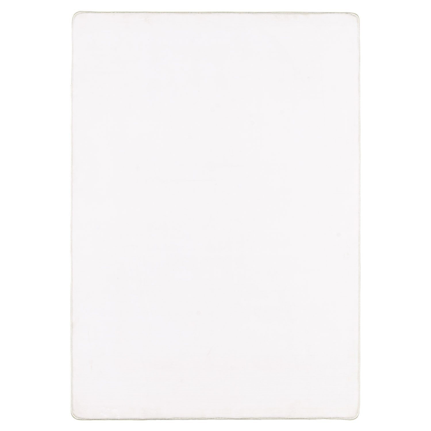Fellteppich Unicolor - Einfarbig, Carpetsale24, Läufer, Höhe: 13 mm, Flauschiger Teppich Wohnzimmer Einfarbig Soft Felloptik Anti-Rutsch