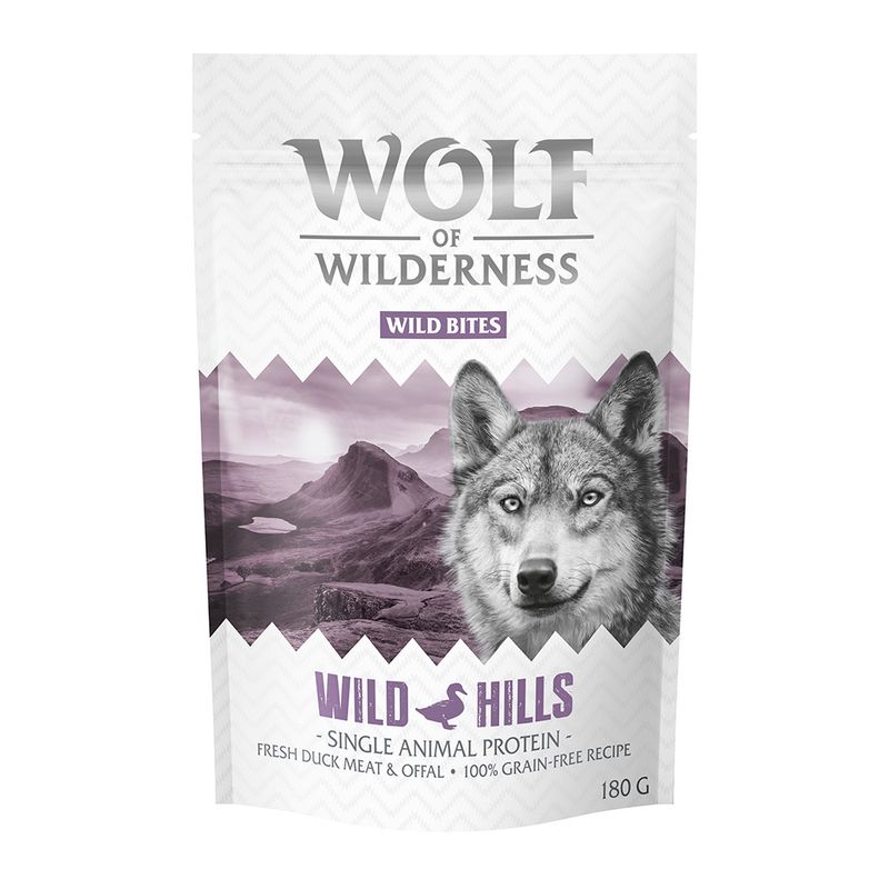 Wolf of Wilderness Snack - Wild Bites 180 g
