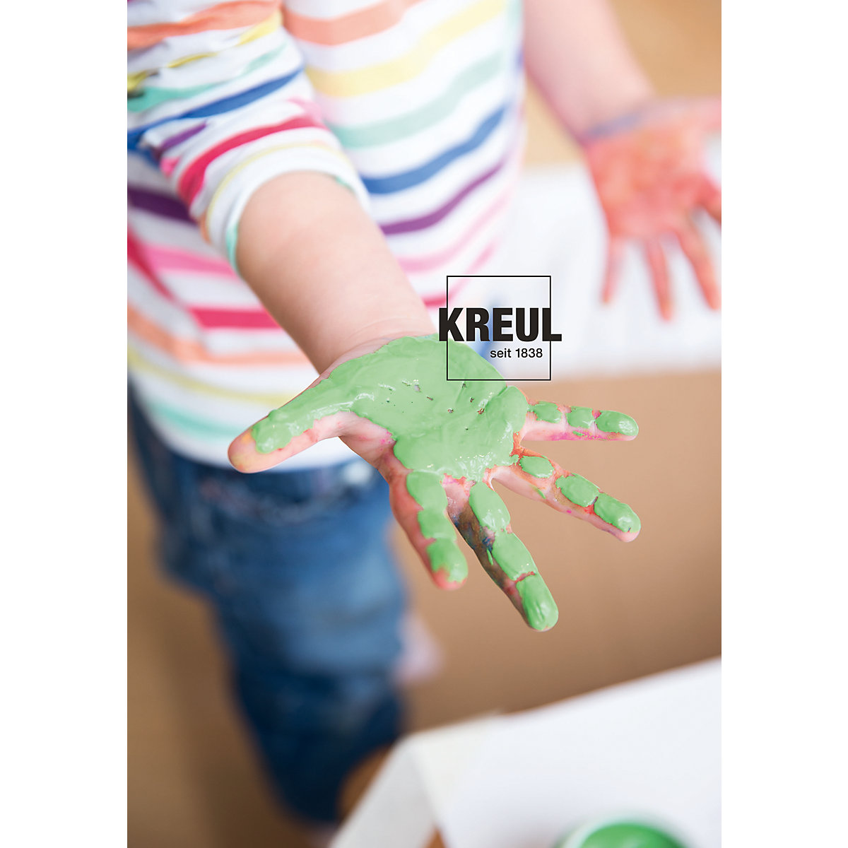 MUCKI FarbenSpielKiste Wir malen mit Händen und Fingern