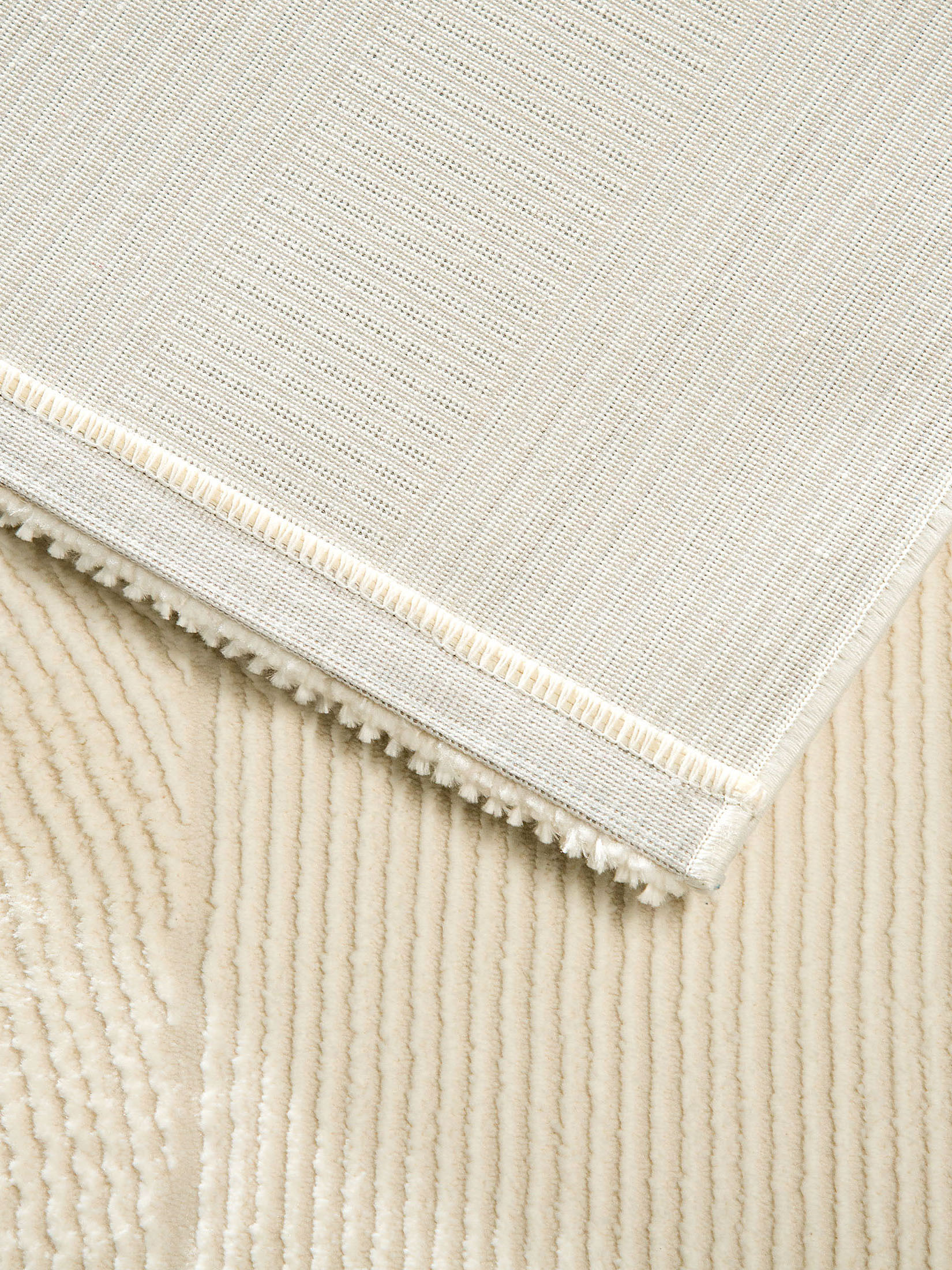 Biarritz Moderner Teppich, Creme