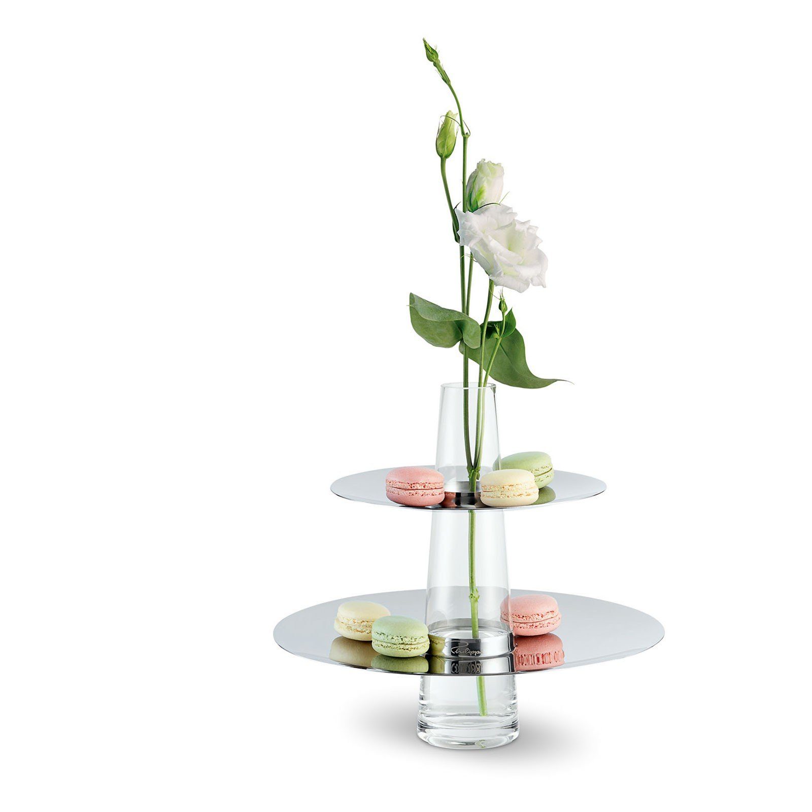 PHILIPPI Dekoetagere, PHILIPPI Etagere mit Vase FONTAINE