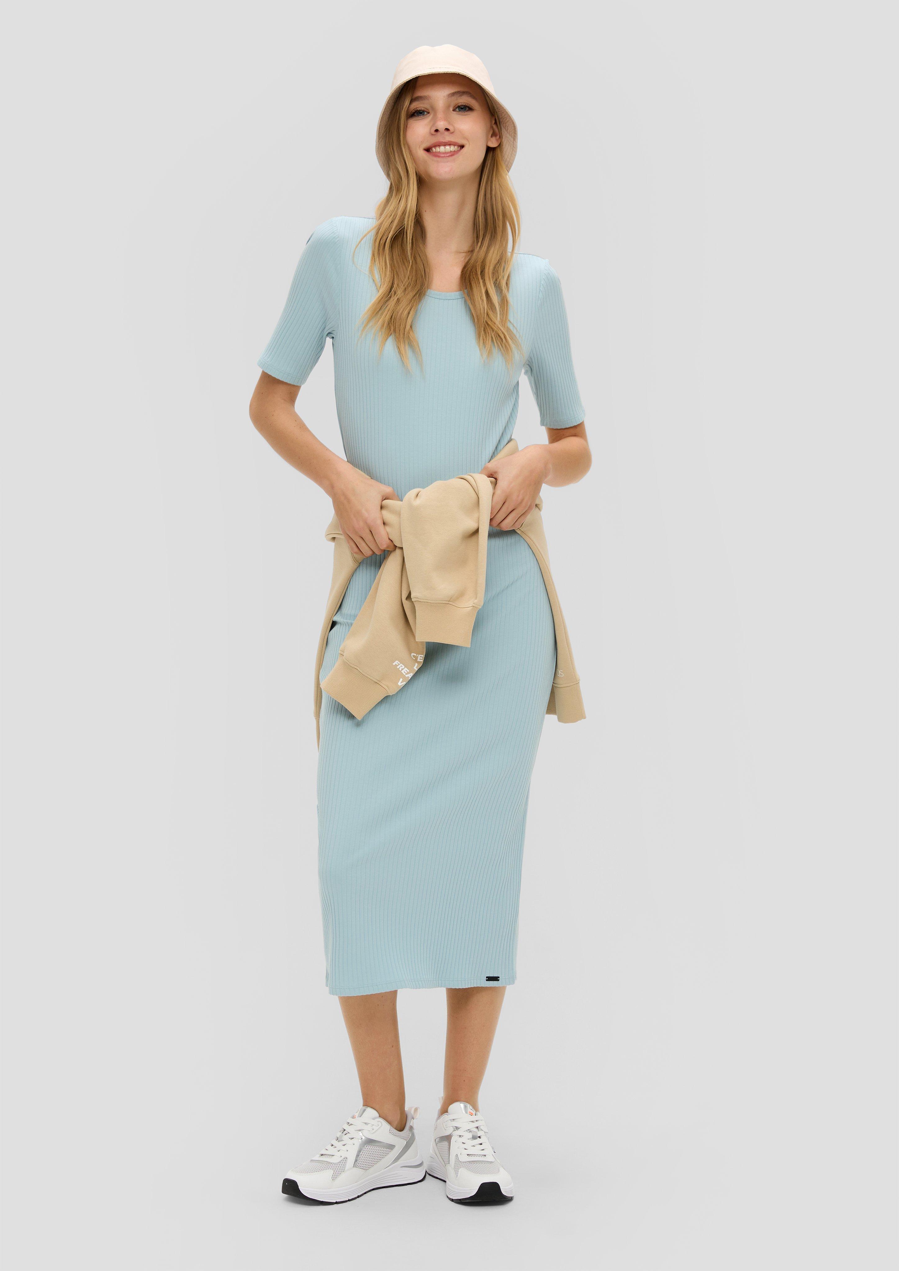 Maxi-Kleid mit Rippstruktur  2143508-6103