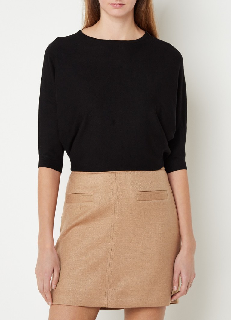 Phase Eight Cristine Knit Black XS