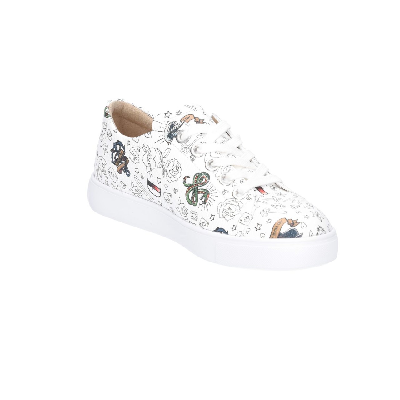 FINN COMFORT Sneaker weiss Elpaso