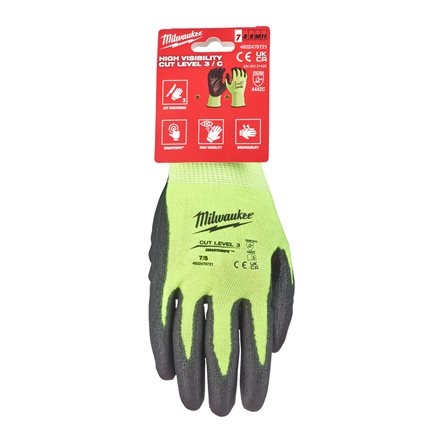 Milwaukee Accessories 4932479722 Bulk Hi-Res radne rukavice, klasa rezanja 3/C - 7/S - 144 para