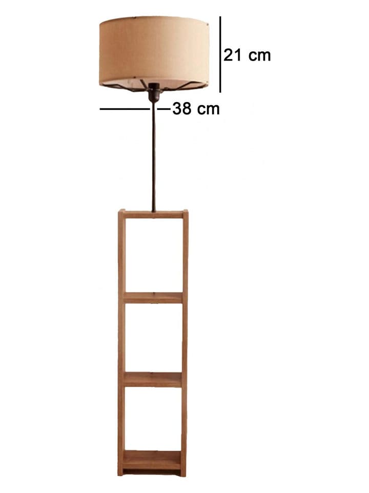 Opviq Standleuchte in Hellbraun/ Beige - (H)150 cm günstig kaufen onesize